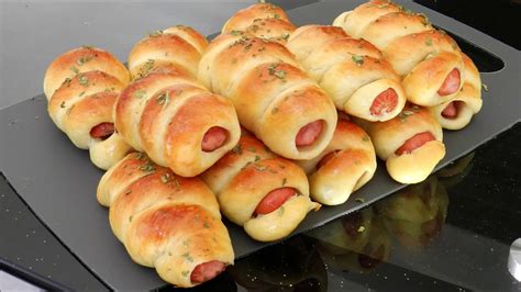 Maybe you would like to learn more about one of these? SAUSAGE BREAD ROLLS Recipe - YouTube