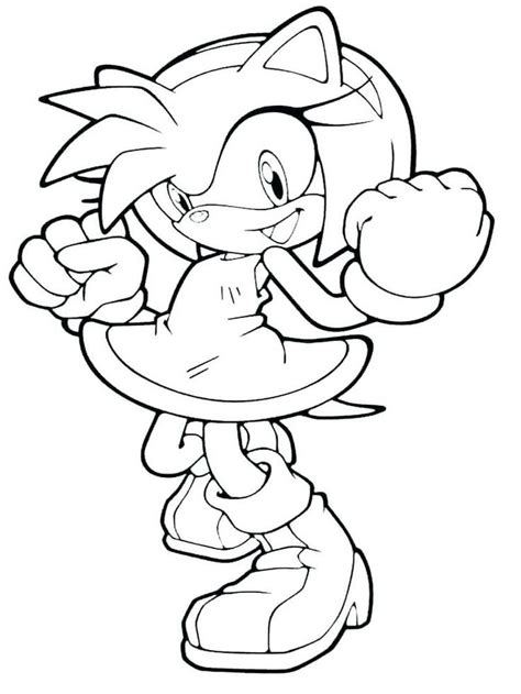 Sonic The Hedgehog Coloring Pages Pdf Download