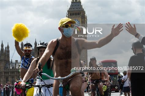 World Naked Bike Ride In London Images Nurphoto Agency