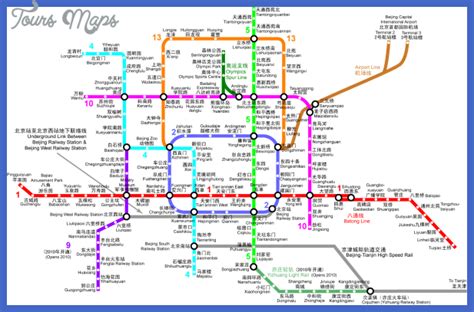 Changchun Map Tourist Attractions