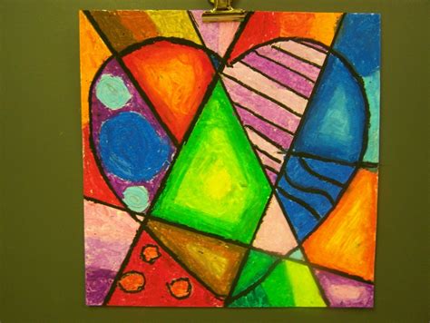 Jim Dine Hearts Art Lesson In Color Gradation Blending Primary