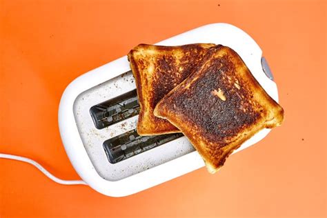 Burnt Toast Stock Image Image Of Roasted Snack Sliced 100631005