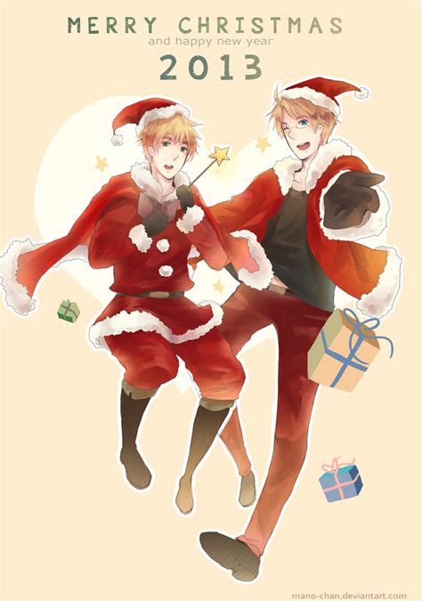 Aph Merry Christmas By Mano Chan On Deviantart
