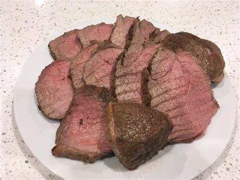 We just kept adding more of our signature roast beef until the bottom bun could barely stand it anymore. INSTANT POT EYE OF ROUND ROAST - I used a 2.75 lbs roast ...