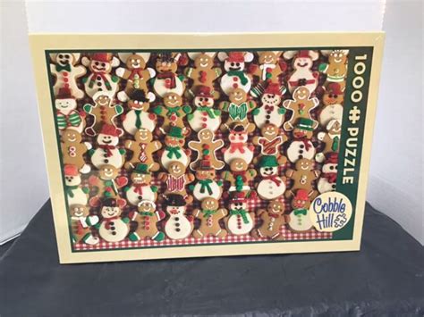 Christmas Bake Gingerbread Cookies 1000pc Jigsaw Puzzle Cobble Hill For