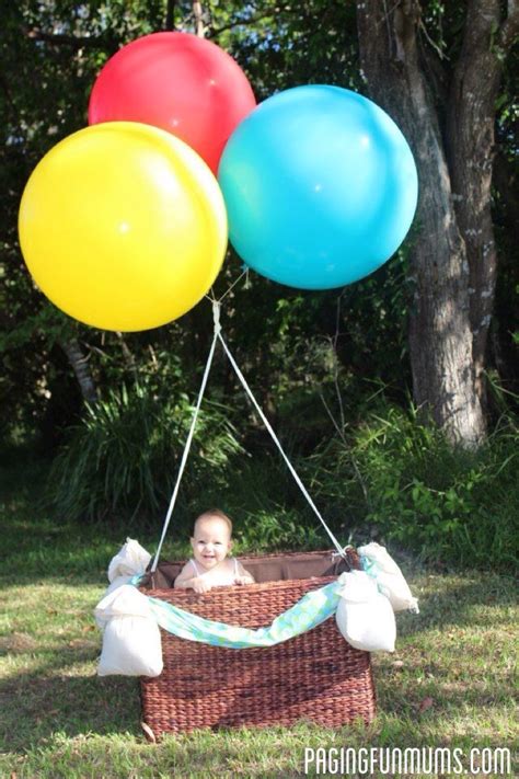 Diy Hot Air Balloon Photo Prop Louise Paging Fun Mums