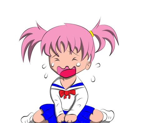 Chibi Girl Crying By Mystikzero On Deviantart