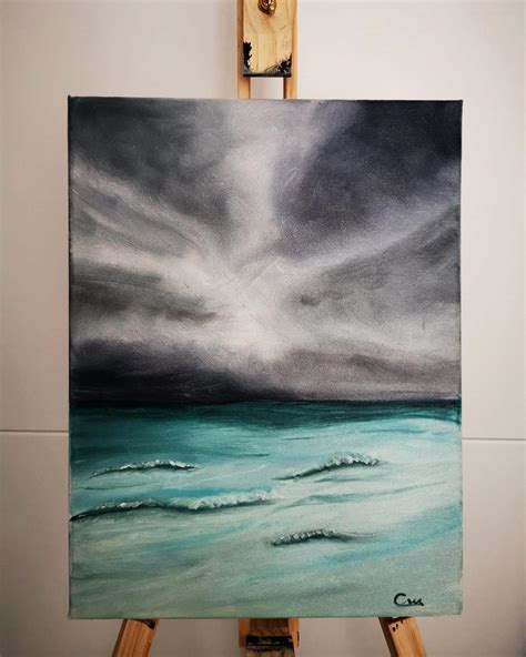 Storm Oils On Canvas Me 2021 Rart