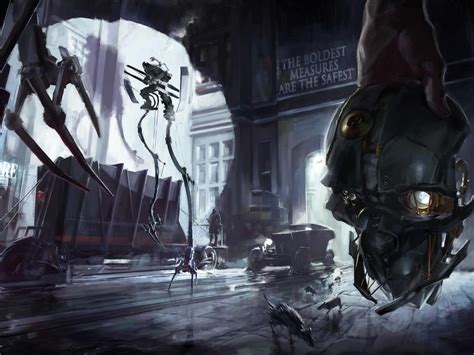 Video Games Robots Dishonored Game Art Wallpaper