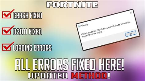 How To Fix Fortnite All Crashes On Pc Application Hang Detected And A