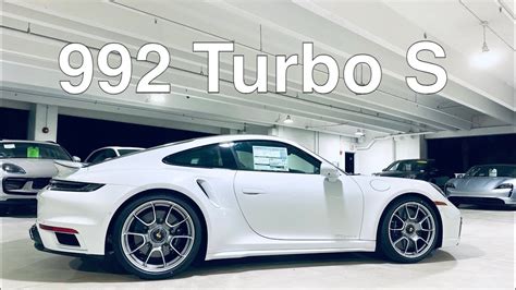 New 2022 Carrara White Porsche 911 Turbo S Porsche Exclusive