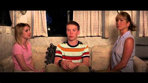we re the millers kissing scene youtube