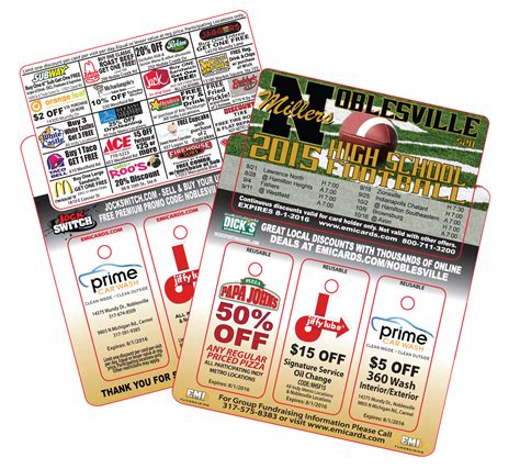 Fundraising Discount Cards Huge Discount Card Fundraiser Emi