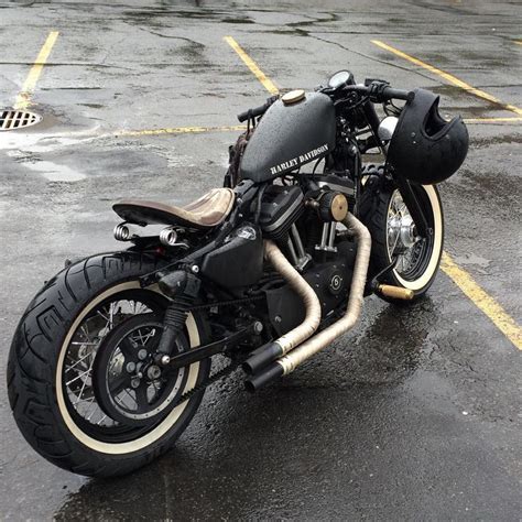 I am so impressed with the leather work this is a. Harley Davidson Forty Eight Bobber A Vendre | Reviewmotors.co