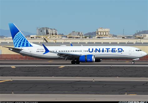 Boeing 737 9 Max United Airlines Aviation Photo 6961099