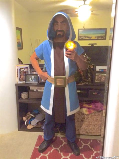 homemade clash of clans level 1 wizard costume dress up costumes diy costumes halloween