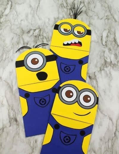 Paper Bag Minion Craft Fun Despicable Me Craft For Kids Mombrite