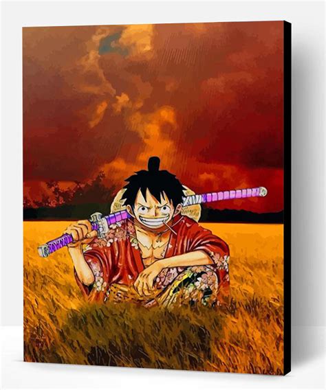 Luffy One Piece Paint By Number Paint By Numbers Pro