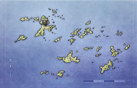 Free Fantasy Archipelago Map For Pathfinder And 4e Dandd Fantastic Maps