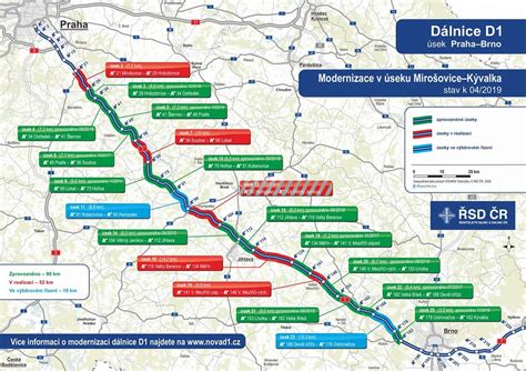 Ředitelství silnic a dálnic čr (řsd čr) upozorňuje řidiče na úplnou noční uzavírku dálnice d1 v úseku mezi humpolcem a jihlavou. Uzavírka roku začíná: Oprava křížení D1 a Prahy