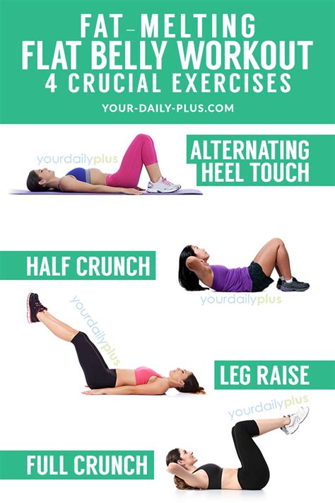 Try this series of exercises to fire up your muscles and tone this common trouble area. Flat Belly Fat-Melting Workout for Women (Incredible Results!)