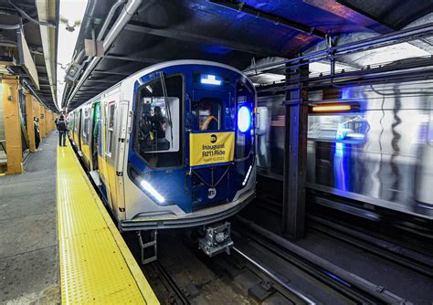 Mta Hosts Inaugural Ride On Brand New R211 Subway Cars