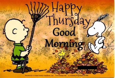 Snoopy Happy Thursday Good Morning Quote Pictures Photos And Images
