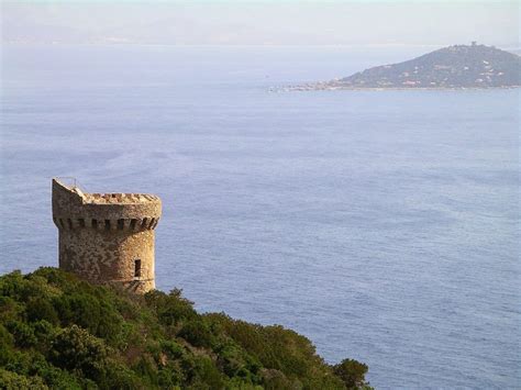 Genoese Tower In Corsica Smoke Tree Manor