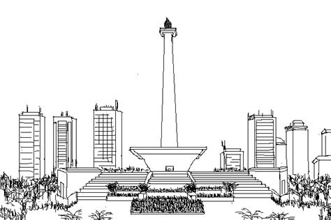 Monumen Nasional Jakarta By Piguranyapakuban On Deviantart