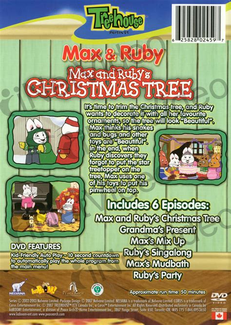 Max And Ruby Max And Ruby S Christmas Tree On Dvd Movie