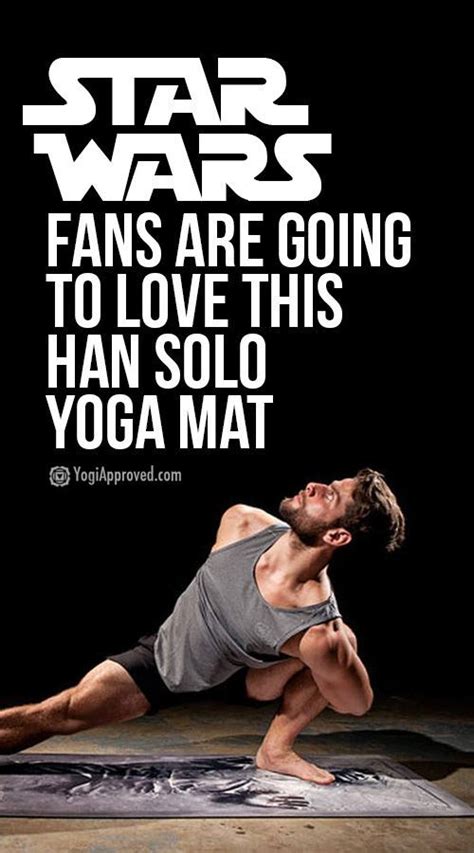 Star Wars Fans Are Going To Freak Out Over This Han Solo Yoga Mat Star Wars Yoga Yoga Solo Yoga