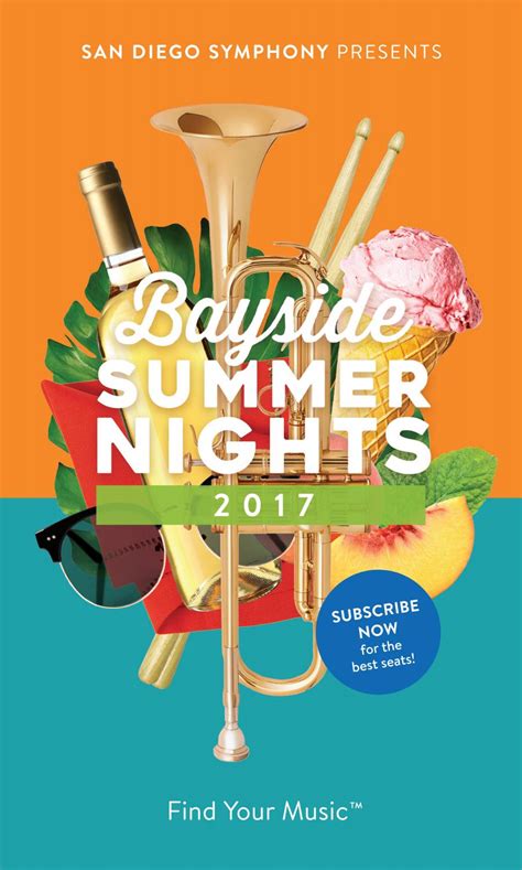 San Diego Symphony Bayside Summer Nights 2017 Season By San Diego