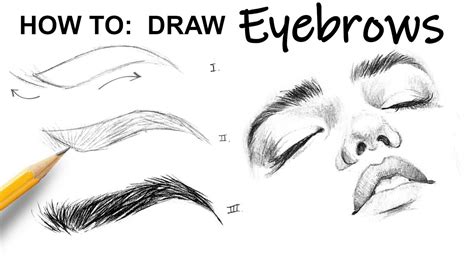 How To Draw Eyebrows Step By Step For Beginners How To Draw Eyebrows For Beginners Depp My Fav