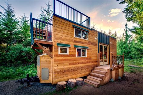 Many time we need to make a collection about some pictures for your need, we hope you can inspired with these inspiring photos. 204 Sq. Ft. Mountaineer Tiny Home with Rooftop Deck