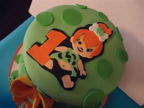 Pebbles Flintstone BIrthday Cake Birthday Cake Cake Girl Cakes