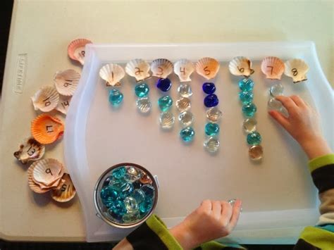 Montessori Inspired Counting Homeschool And Light Tables