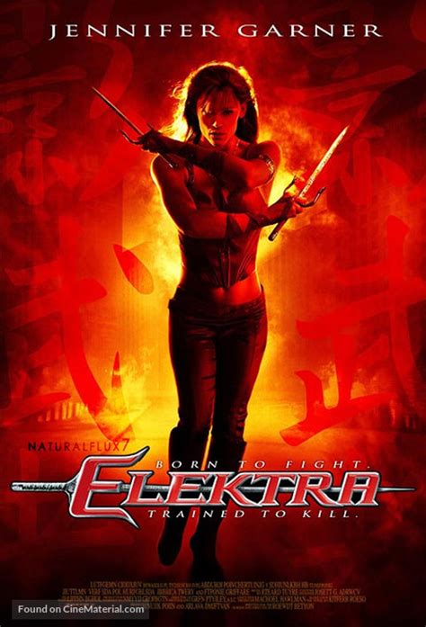 Elektra 2005 Theatrical Movie Poster