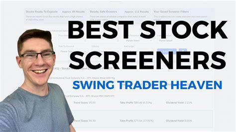 Best Stock Screeners For Swing Trading Find Stocks In Seconds Youtube