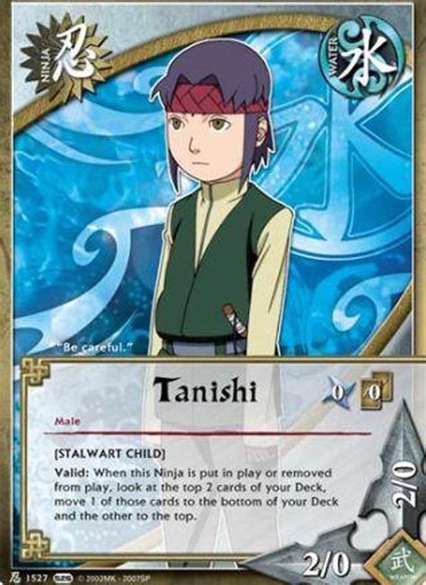 Tanishi Naruto Cartas