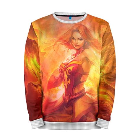 Sweatshirt Lina Burn Blast Dota 2 Jacket Idolstore Merchandise And