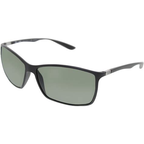Ray Ban Mens Polarized Rb4179 Rb4179 601s9a 62 Black Rectangle