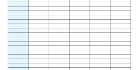 Printable Blank Spreadsheet With Lines 1 Printable Spreadshee Printable