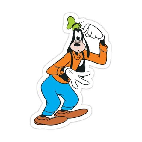 Goofy Sticker By Fizzwidget Disney Sticker Goofy Goofy Disney