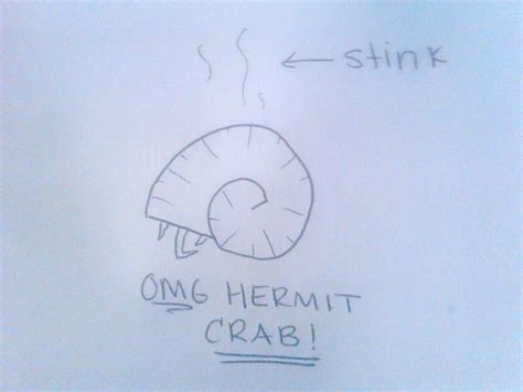 This concludes the hermit crab's involvement with her babies. Sophisticated Prose for the Intellectually Depraved