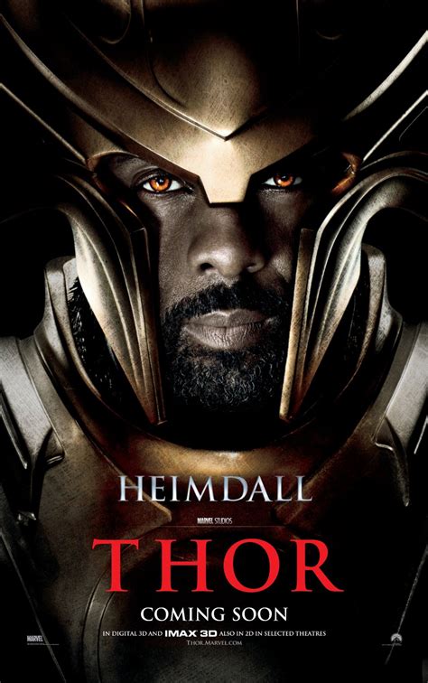 Image Poster Heimdall Thor Wiki Fandom Powered By Wikia