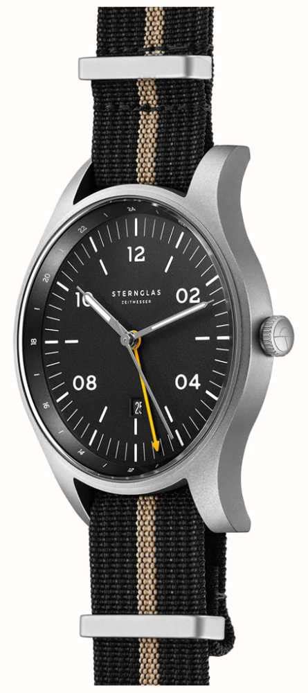 Sternglas Taiga Gmt Vintage 42mm Quartz S01 Ta11 Na04 First Class