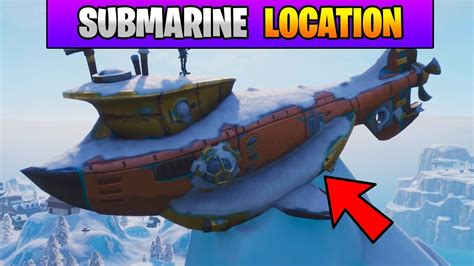 Fortnite Dance On Top Of A Submarine Location Stage 3 Fortnite Season