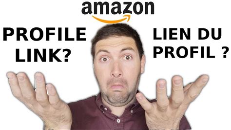Comment Obtenir Votre Lien De Profil Amazon Amazon Profile Link Youtube