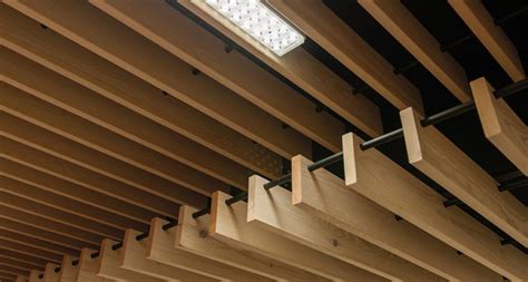 Find your wooden suspended ceiling easily amongst the 134 products from the leading brands (hunter douglas, knauf, celenit,.) on archiexpo, the architecture and design specialist for your. Wooden suspended ceiling - BAFFLE - Kaya Panel Suspended ...