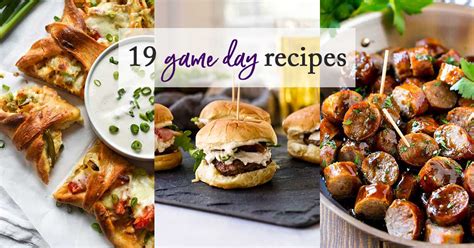 19 Incredible Game Day Recipes Girl Gone Gourmet